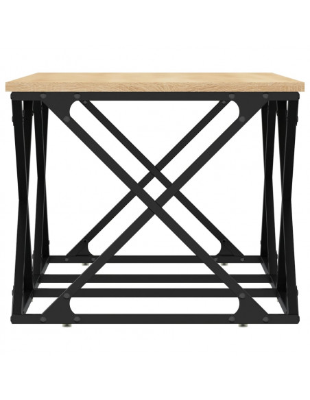 Tavolino da Salotto Rovere Sonoma 100x49x40cm Legno Multistrato