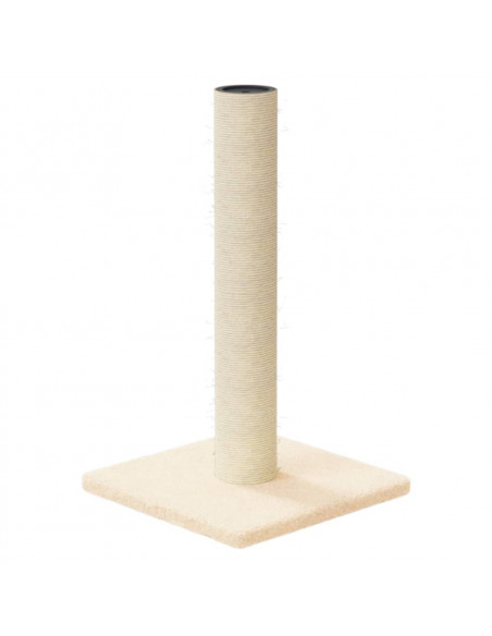 Palo Tiragraffi per Gatti Crema 22x22x45 cm