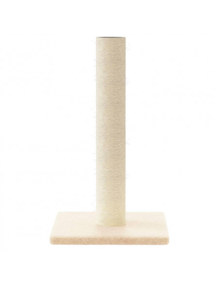 Palo Tiragraffi per Gatti Crema 22x22x45 cm