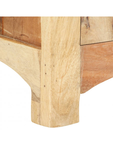 Comodino 40x30x50 cm in Legno Massello di Recupero