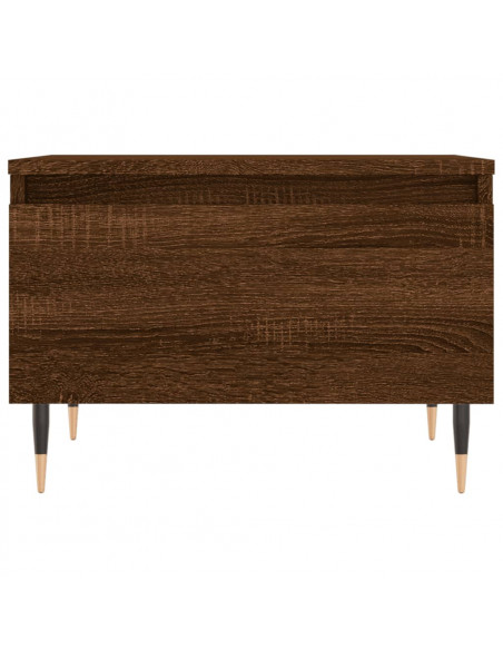 Tavolino da Salotto Rovere Marrone 50x46x35cm Legno Multistrato