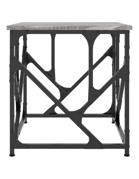 Tavolino Salotto Grigio Sonoma 45x45x47,5 cm Legno Multistrato