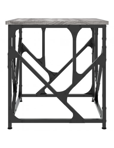 Tavolino Salotto Grigio Sonoma 45x45x47,5 cm Legno Multistrato