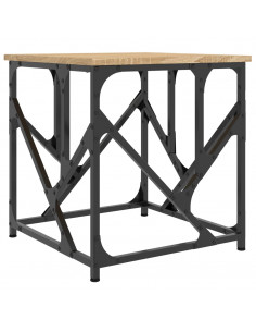 Tavolino Salotto Rovere Sonoma 45x45x47,5 cm Legno Multistrato 2