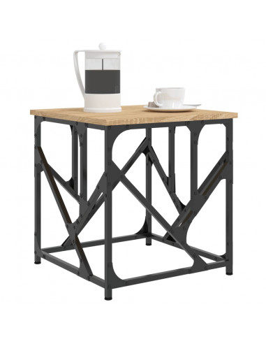 Tavolino Salotto Rovere Sonoma 45x45x47,5 cm Legno Multistrato