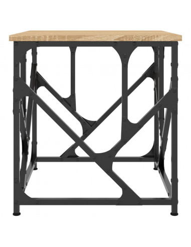 Tavolino Salotto Rovere Sonoma 45x45x47,5 cm Legno Multistrato