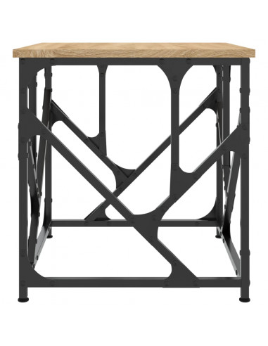 Tavolino Salotto Rovere Sonoma 45x45x47,5 cm Legno Multistrato