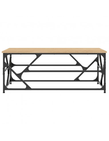 Tavolino da Salotto Rovere Sonoma 100x50x40cm Legno Multistrato