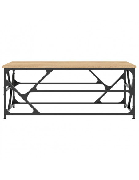 Tavolino da Salotto Rovere Sonoma 100x50x40cm Legno Multistrato