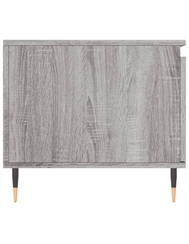 Tavolino da Salotto grigio sonoma 100x50x45cm Legno Multistrato