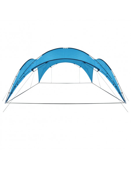 Tendone per Feste ad Arco 450x450x265 cm Azzurro