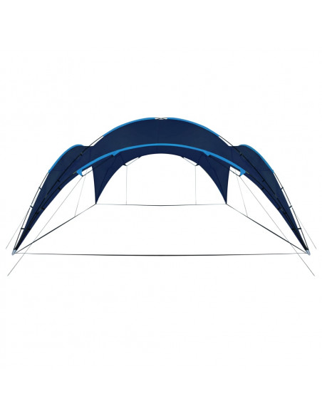 Tendone per Feste ad Arco 450x450x265 cm Blu Scuro