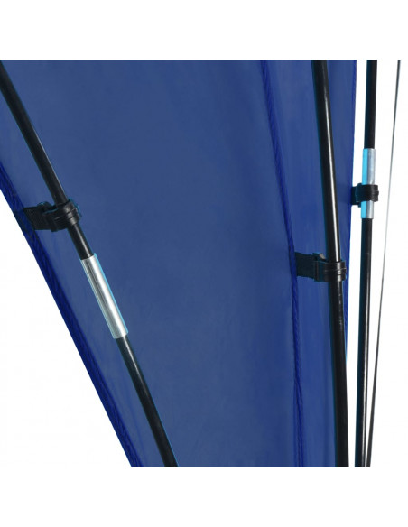 Tendone per Feste ad Arco 450x450x265 cm Blu Scuro