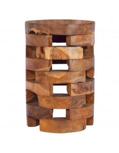 Comodino 30x30x45 cm in Legno Massello di Teak 2