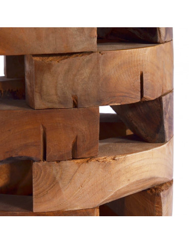 Comodino 30x30x45 cm in Legno Massello di Teak