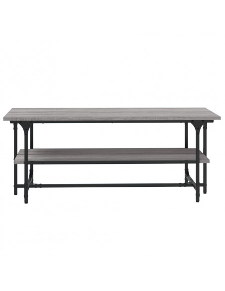 Tavolino da Salotto grigio sonoma 100x50x40cm Legno Multistrato