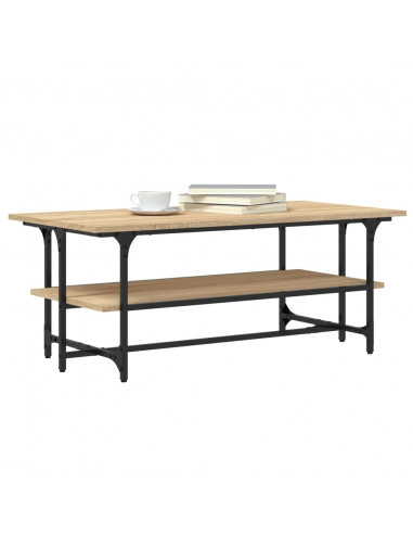Tavolino da Salotto Rovere Sonoma 100x50x40cm Legno Multistrato