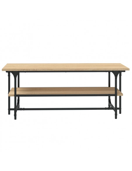 Tavolino da Salotto Rovere Sonoma 100x50x40cm Legno Multistrato