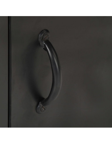 Comodino 40x30x52 cm in Legno di Mango Grezzo