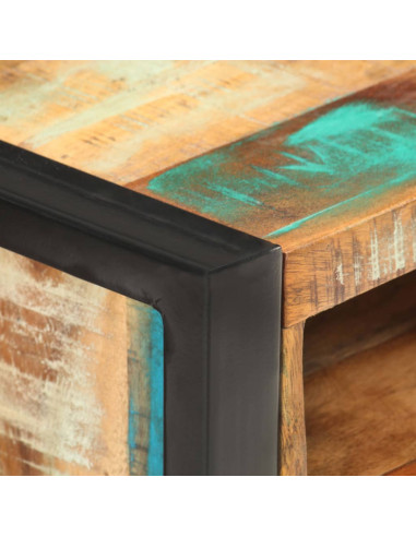 Comodino 40x35x55 cm in Legno Massello di Recupero