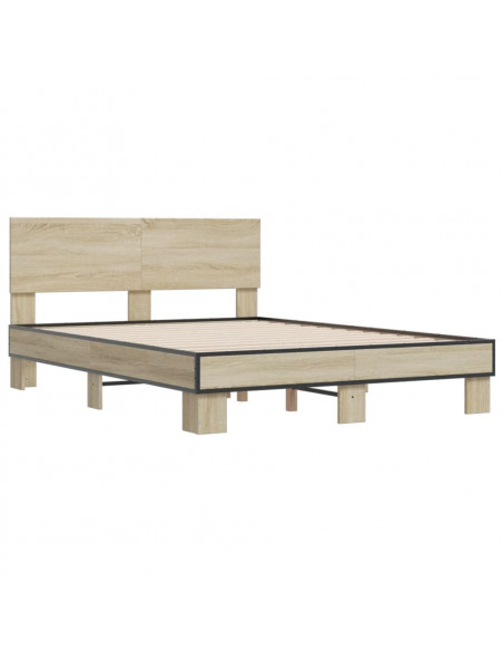 Giroletto Rovere Sonoma 120x200 cm in Legno Multistrato Metallo