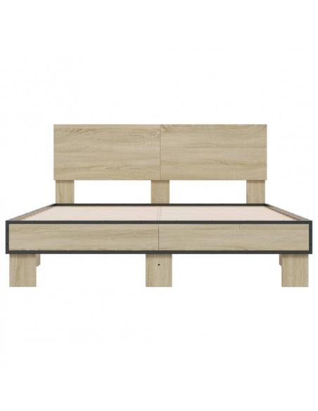 Giroletto Rovere Sonoma 120x200 cm in Legno Multistrato Metallo