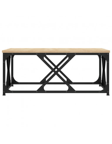 Tavolino da Salotto Rovere Sonoma 70x70x30 cm Legno Multistrato