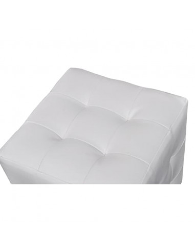 Sgabelli a Cubo Bianchi