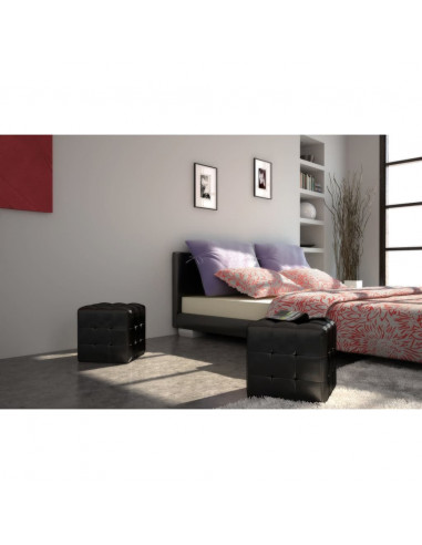 Sgabelli a Cubo Neri