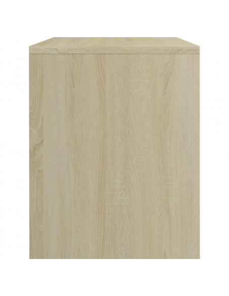 Comodino Rovere Sonoma 40x30x40 cm in Legno Multistrato