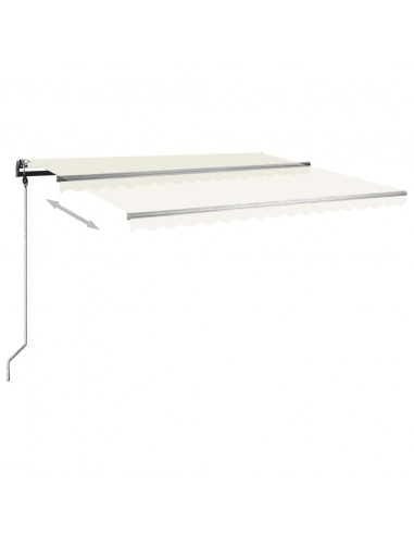 Tenda da Sole Manuale Autoportante 450x350 cm Crema