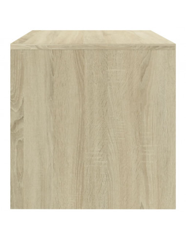 Comodino Rovere Sonoma 40x30x30 cm in Legno Multistrato