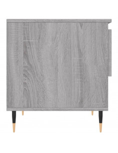 Tavolino da Salotto Grigio Sonoma 50x46x50 cm Legno Multistrato 2
