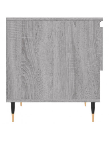 Tavolino da Salotto Grigio Sonoma 50x46x50 cm Legno Multistrato