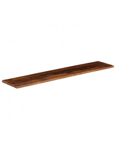 Piano Tavolo 140x20x2,5 cm Rettangolare in Massello di Recupero