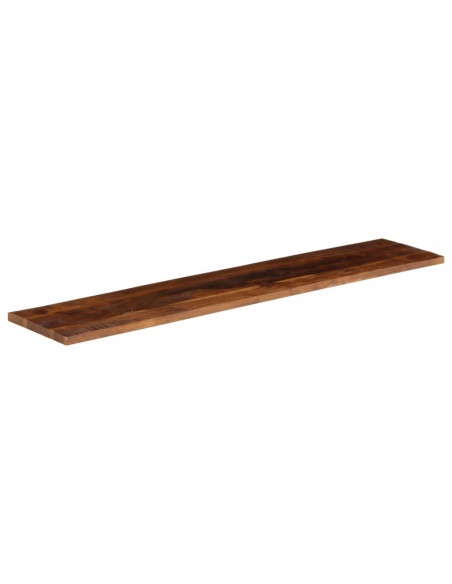 Piano Tavolo 140x20x2,5 cm Rettangolare in Massello di Recupero