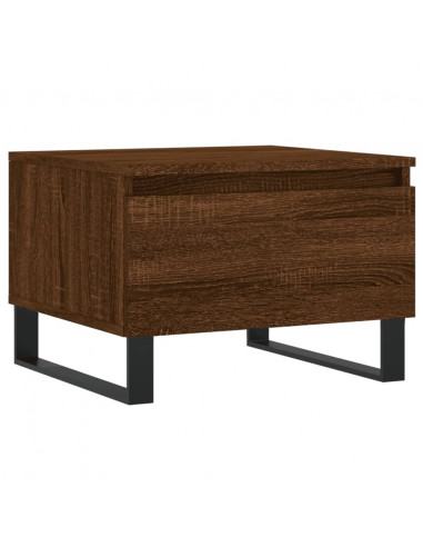 Tavolino da Salotto Rovere Marrone 50x46x35cm Legno Multistrato