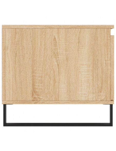Tavolino da Salotto Rovere Sonoma 100x50x45cm Legno Multistrato
