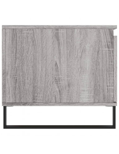 Tavolino da Salotto grigio sonoma 100x50x45cm Legno Multistrato