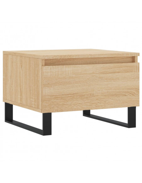 Tavolino da Salotto Rovere Sonoma 50x46x35 cm Legno Multistrato