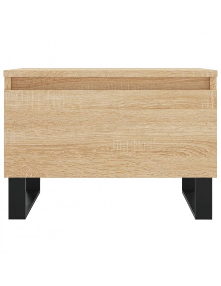 Tavolino da Salotto Rovere Sonoma 50x46x35 cm Legno Multistrato