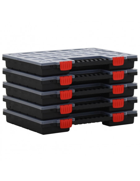 Scatole di Assortimento 10 pz 40x30x5 cm Polipropilene