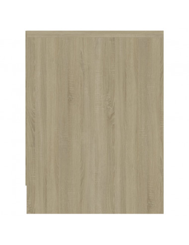 Comodino Rovere Sonoma 40x30x40 cm in Legno Multistrato