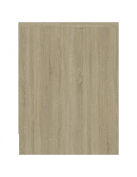 Comodino Rovere Sonoma 40x30x40 cm in Legno Multistrato