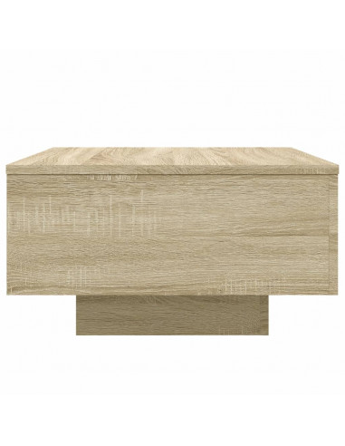 Tavolino da Salotto Rovere Sonoma 55x55x31 cm Legno Multistrato