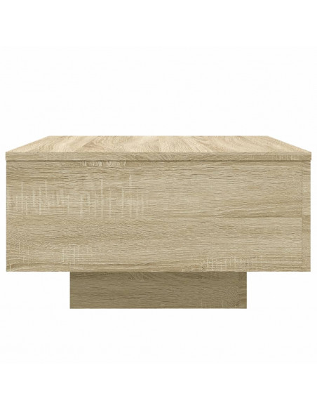 Tavolino da Salotto Rovere Sonoma 55x55x31 cm Legno Multistrato
