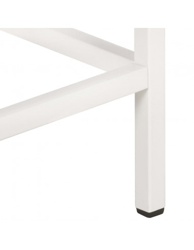 Comodino 40x30x50 cm in Legno Massello di Mango