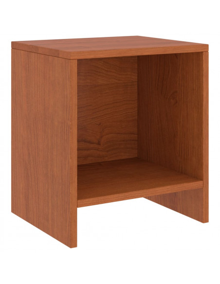 Comodini 2 pz Marrone Miele 35x30x40 cm in Pino Massello