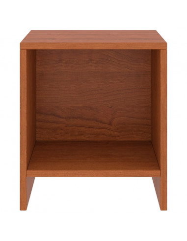 Comodini 2 pz Marrone Miele 35x30x40 cm in Pino Massello