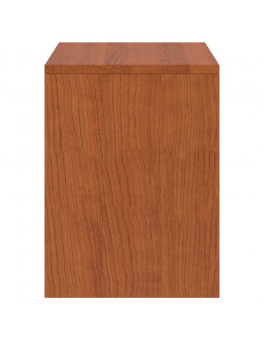 Comodini 2 pz Marrone Miele 35x30x40 cm in Pino Massello